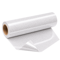 Rouleau de flex thermocollant pailleté blanc pour personnalisation textile Maison du Flex