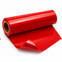 Rouleau de flex 3D thermocollant Puff rouge avec effet relief pour personnalisation textile Maison du Flex