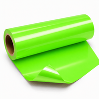 Rouleau de flex fluorescent thermocollant vert pour personnalisation textile Maison du Flex
